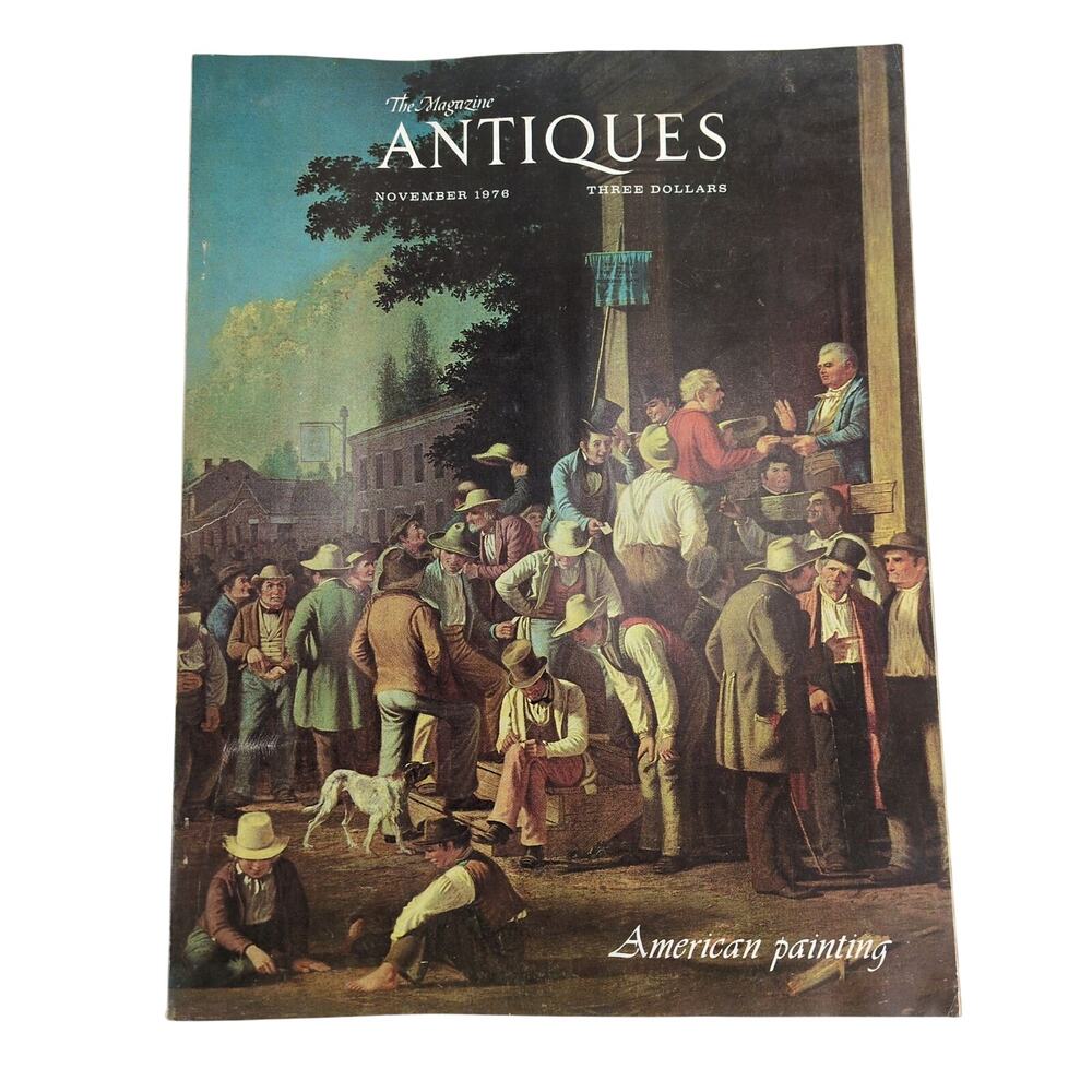 The Magazine Antiques November 1976 American Paintings 12x9" 200+ Pages Dealers